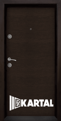 Блиндирана входна врата модел Ale Door 403 панел Wenge