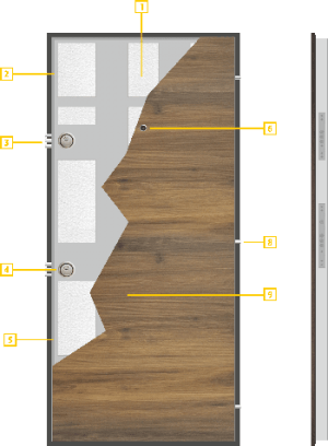 Конструкция крило модел Ale Door 404