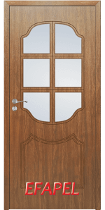 Интериорна врата Efapel 4509, цвят Императорска акация