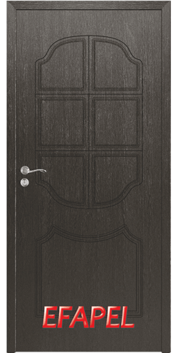 Интериорна врата Efapel 4509p, цвят Черна Мура