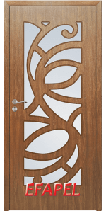 Интериорна врата Efapel 4527, цвят Черна Мура