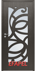 Интериорна врата Efapel 4527, цвят Черна Мура