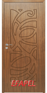Интериорна врата Efapel 4527p, цвят Императорска акация