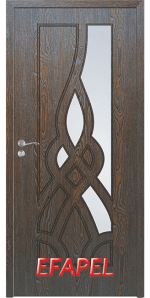 Интериорна врата Efapel 4534, цвят Бяла Мура