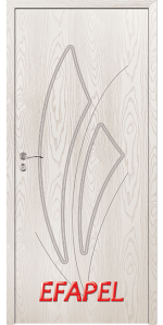 Интериорна врата Efapel 4553p, цвят Бяла Мура