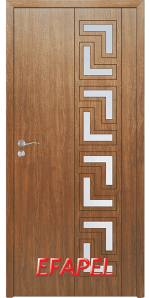 Интериорна врата Efapel 4561, цвят Императорска акация