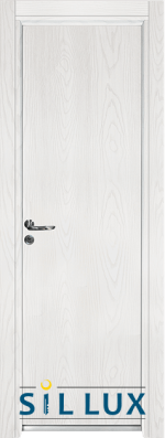 Алуминиева врата за баня – Sil Lux, цвят Снежен бор