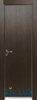 Алуминиева врата за баня – Sil Lux, цвят Златен кестен