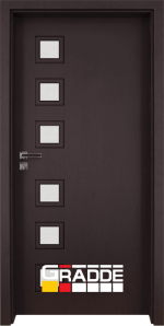Интериорна врата Gradde Reichsburg, цвят Орех Рибейра