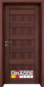 Интериорна врата Gradde Aaven Voll, цвят Шведски дъб