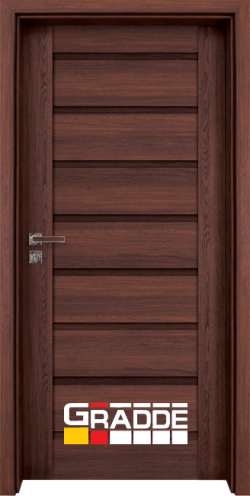 Интериорна врата Gradde Axel Voll, цвят Шведски дъб