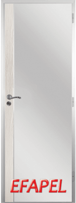 Алуминиева врата за баня – Efapel, цвят Бяла Мура