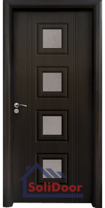 Интериорна врата модел 021, цвят Венге
