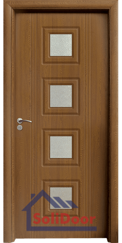 Интериорна врата модел 021, цвят Златен дъб