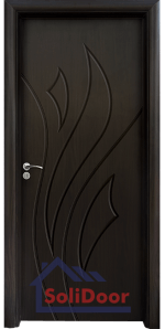 Интериорна врата модел 033-P, цвят Венге