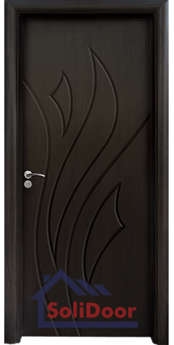 Интериорна врата модел 033-P, цвят Венге