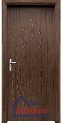 Интериорна врата модел 033-P, цвят Орех