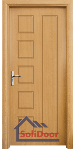 Интериорна врата модел 048-P, цвят Светъл дъб