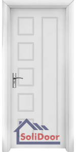 Интериорна врата модел 048-P, цвят Бял