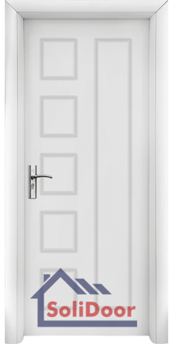 Интериорна врата модел 048-P, цвят Бял