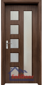 Интериорна врата модел 048, цвят Орех