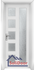 Интериорна врата модел 048, цвят Бял