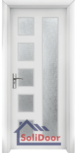 Интериорна врата модел 048, цвят Бял