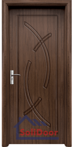 Интериорна врата модел 056-P, цвят Орех