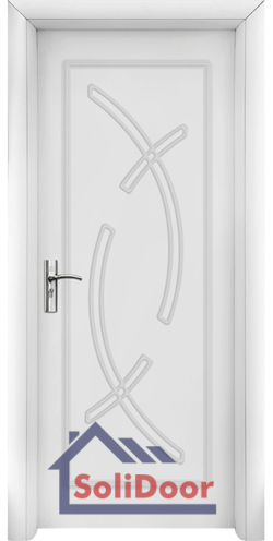 Интериорна врата модел 056-P, цвят Бял