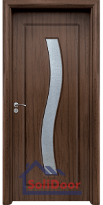 Интериорна врата модел 066, цвят Орех