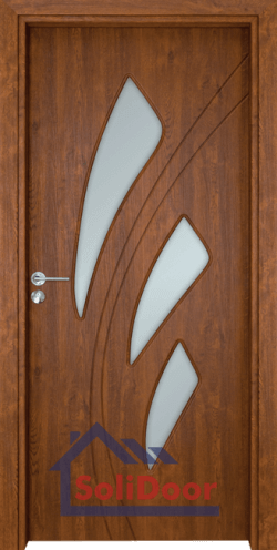 Интериорна врата Гама 202, цвят Златен дъб