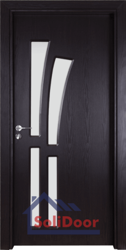 Интериорна врата Gama 205, цвят Венге