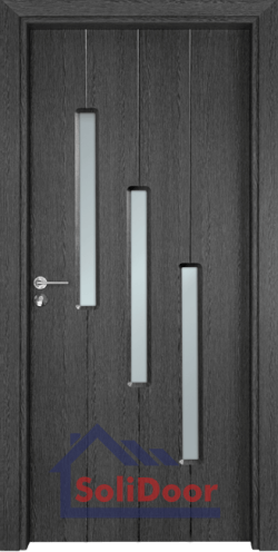 Интериорна врата Гама 206, цвят Сив кестен