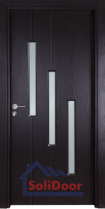 Интериорна врата Гама 206, цвят Венге
