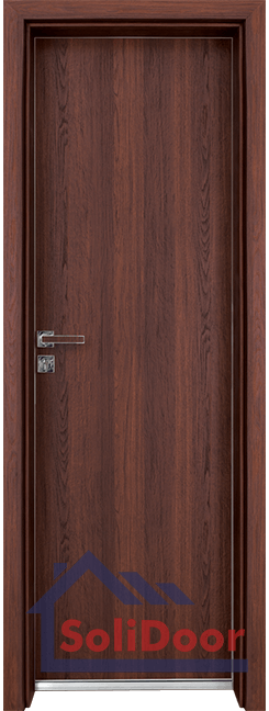 Стилна алуминиева врата за баня – Gradde, цвят Шведски дъб