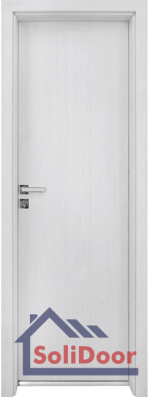Стилна алуминиева врата за баня – Gradde, цвят Сибирска лиственица