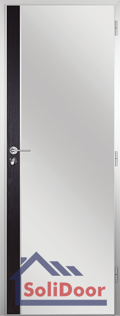 Алуминиева врата за баня – Gama, с цвят на крилото Венге
