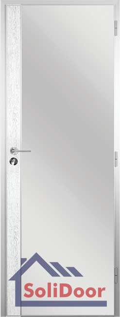 Алуминиева врата за баня – Gama, с цвят на крилото Бреза