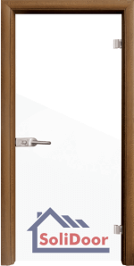 Стъклена врата, модел G 15-1, каса Златен дъб