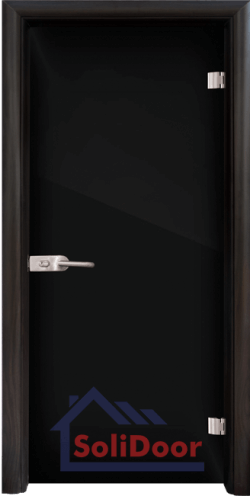 Стъклена врата, модел G 15-2, каса Венге