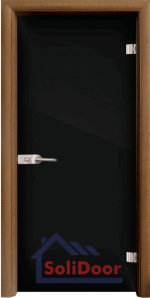 Стъклена врата, модел G 15-2, каса Златен дъб