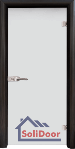 Стъклена интериорна врата - Matt G 11, каса Венге