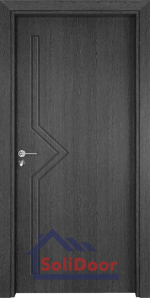 Интериорна врата Gama 201p, цвят Сив кестен