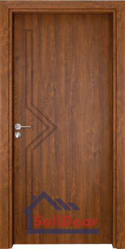 Интериорна врата Gama 201p, цвят Златен дъб