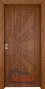 Интериорна врата Гама 204p, цвят Златен дъб