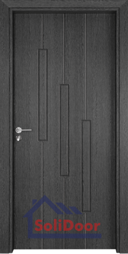 Интериорна врата Gama 206p, цвят Сив кестен