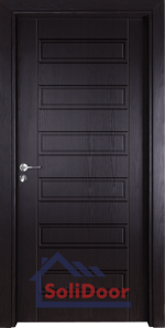 Интериорна врата Gama 207p, цвят Венге