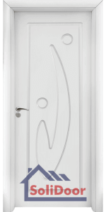 Интериорна врата Стандарт, модел 070-P, цвят Бял