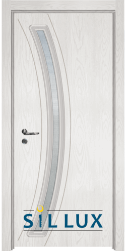 Интериорна врата Sil Lux, модел 3012 F, цвят Снежен бор