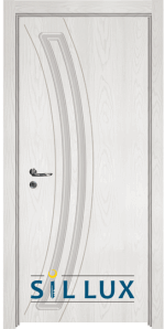 Интериорна врата Sil Lux, модел 3012 P F, цвят Снежен бор